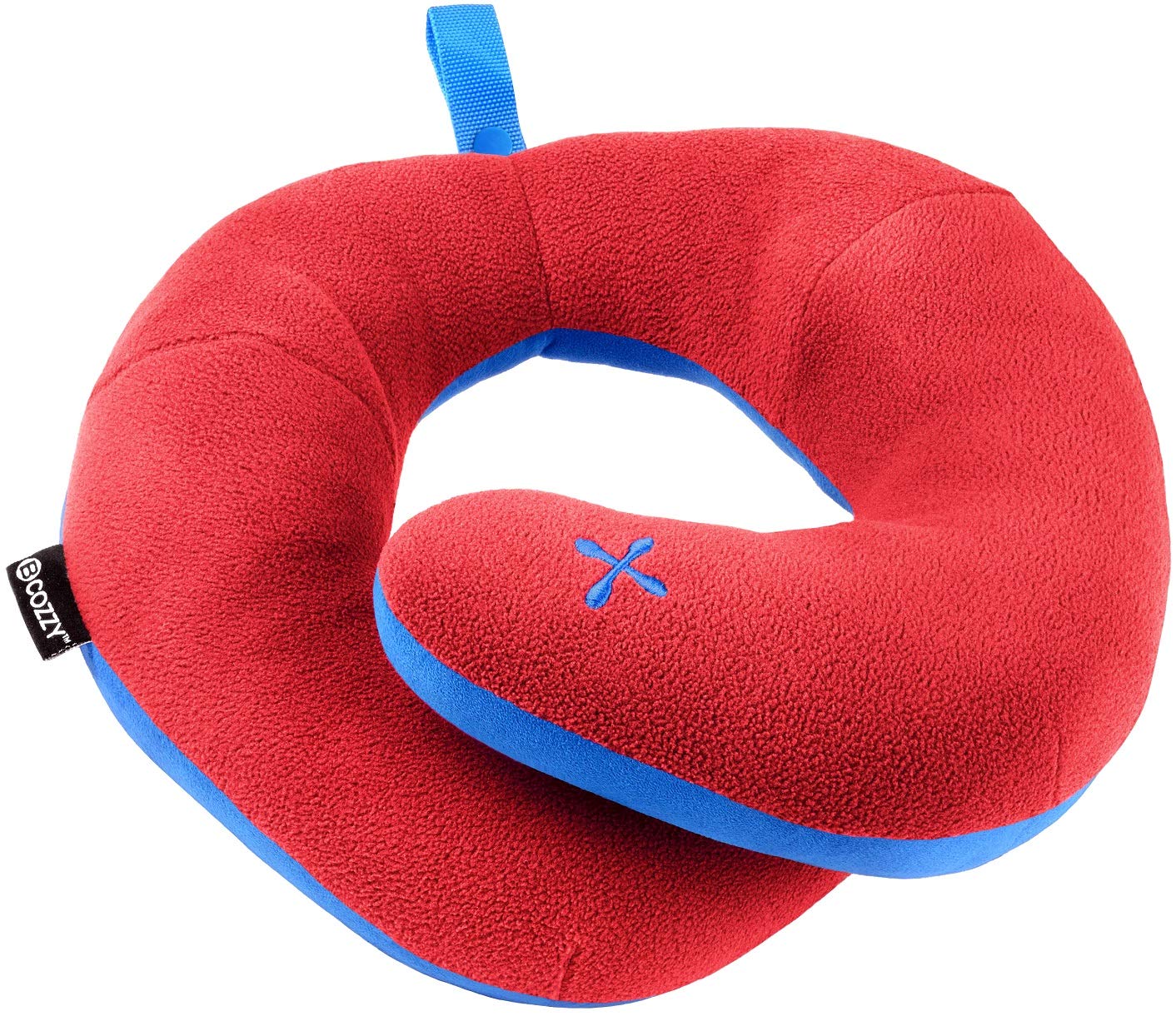 Coussin Oreiller Voyage Cale-nuque Cervical Tour Cou Voiture Train Pillow  Repose red